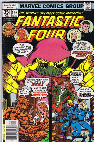 Fantastic Four #196 ORIGINAL Vintage 1978 Marvel Comics 1st Dr Doom Clone