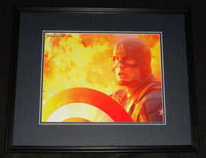 Chris Evans Captain America Avengers Framed 11x14 Photo Poster 