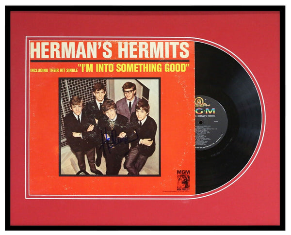 Peter Noone Signed Framed 1965 Herman's Hermits Album Display