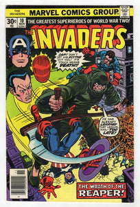 Invaders #10 VINTAGE 1976 Marvel Comics