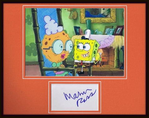 Marion Ross Signed Framed 11x14 Photo Display Spongebob Squarepants Grandma