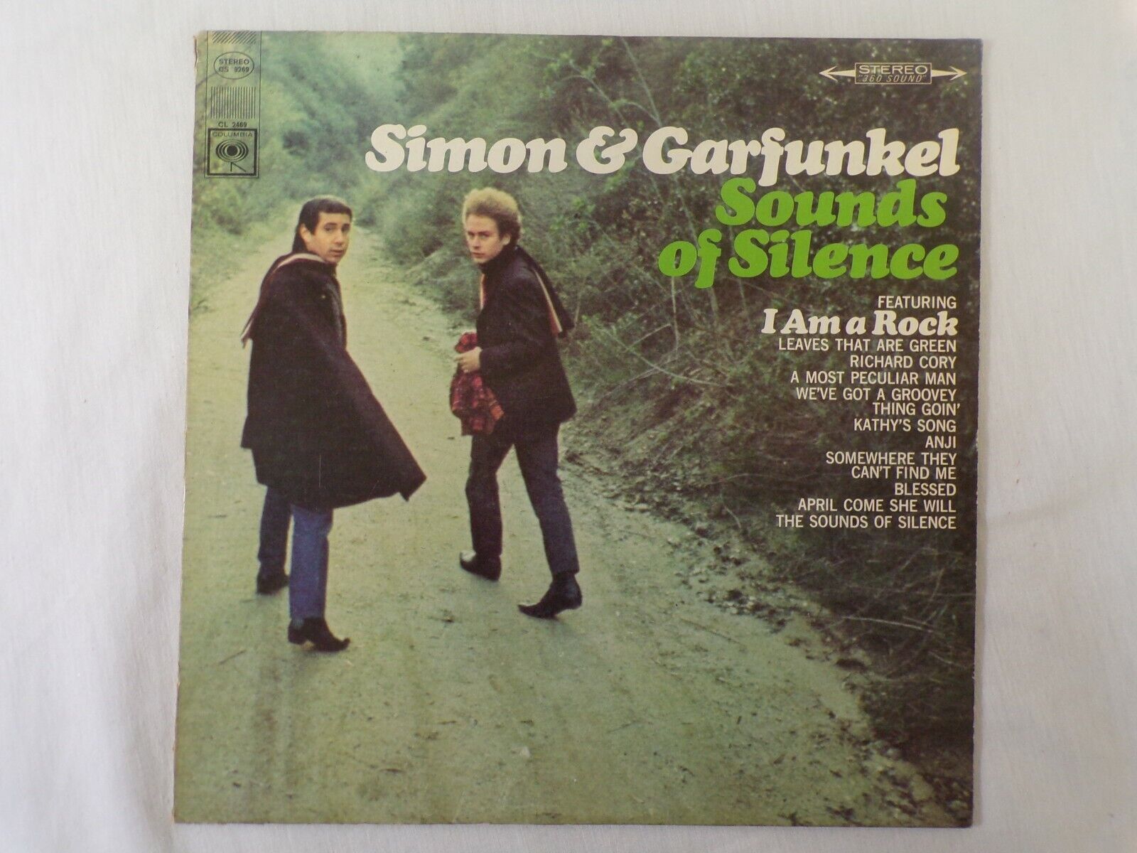 Simon & Garfunkel Sounds of Silence 1965 Vinyl LP Record Album CS 9269