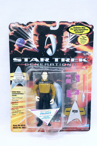 VINTAGE SEALED 1994 Star Trek Generations Data Action Figure