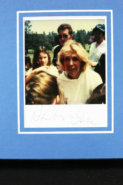 Dinah Shore Signed Framed 16x20 Photo Display RR LOA 