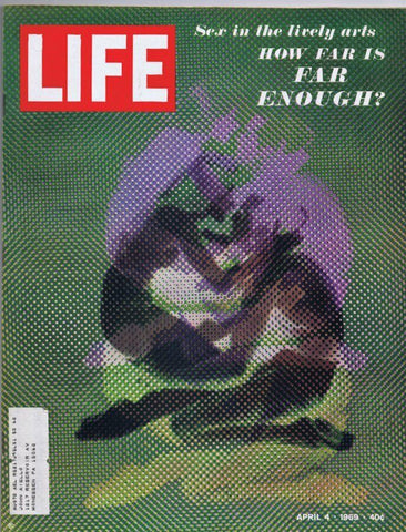 ORIGINAL Vintage Life Magazine April 4 1969 