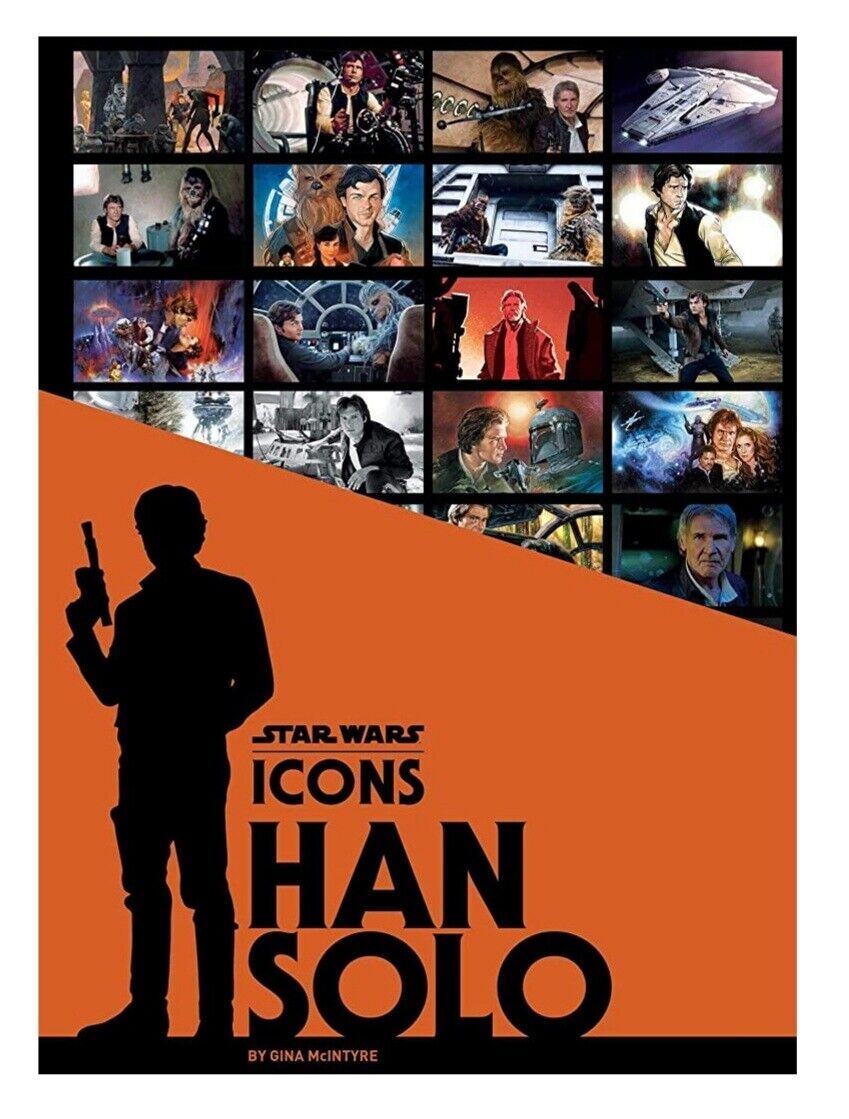 NEW SEALED 2018 Star Wars Icons Han Solo Hardcover Book 