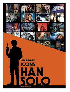 NEW SEALED 2018 Star Wars Icons Han Solo Hardcover Book 