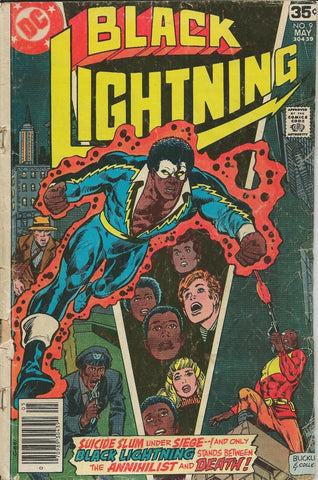 Black Lightning #9 ORIGINAL Vintage 1978 DC Comics 