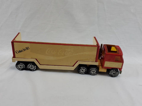 VINTAGE 1980 Buddy L Coca Cola Coke Is It Tractor Trailer Truck