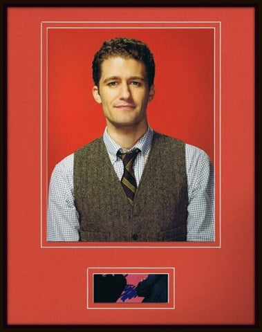 Matthew Morrison Signed Framed 11x14 Photo Display Glee