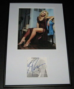 Elisabeth Rohm Signed Framed 12x18 Photo Display JSA Law & Order 