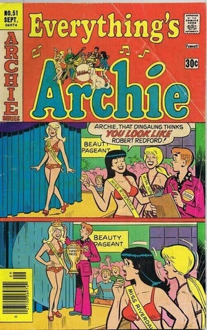 Everything's Archie #51 ORIGINAL Vintage 1976 Archie Comics GGA Bikini  