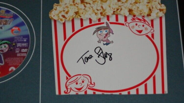 Tara Strong Signed Framed 12x18 Fairly Oddparents DVD & Photo Set