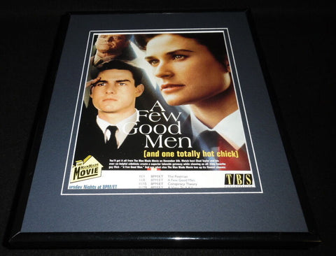 A Few Good Men 2001 Framed 11x14 ORIGINAL Vintage Advertisement Tom Cruise