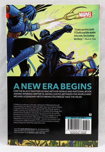 VINTAGE 2016 Black Panther A Nation Under Our Feet TPB Coates Marvel Comics