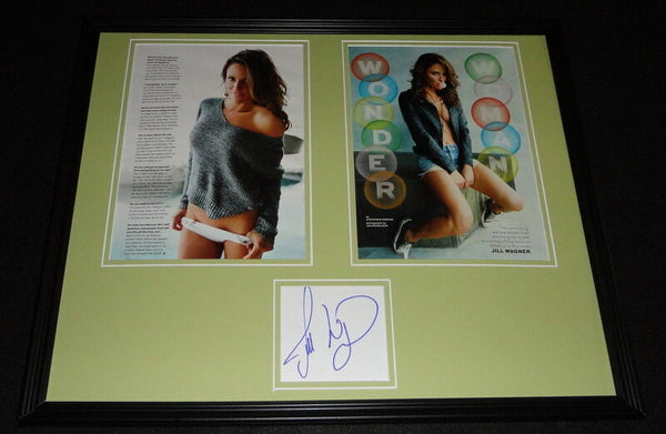 Jill Wagner Signed Framed 16x20 Photo Set Teen Wolf Wipeout