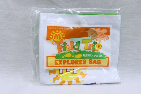 VINTAGE SEALED 1993 McDonald's Happy Meal Field Trip Explorer Bag