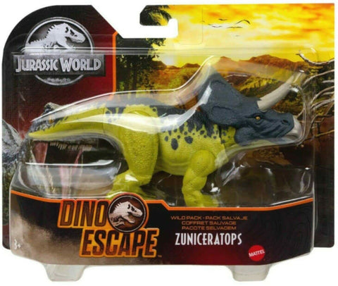 NEW SEALED 2021 Jurassic World Dino Escape Wild Pack Zuniceratops Action Figure