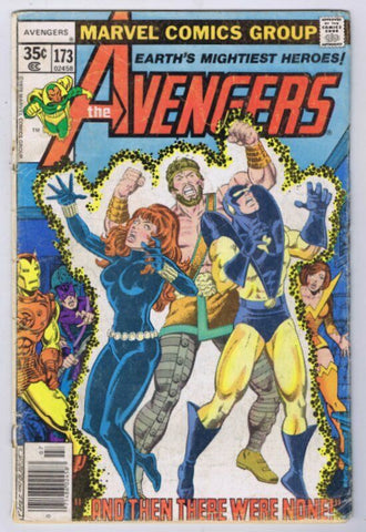 Avengers #173 ORIGINAL Vintage 1978 Marvel Comics Korvac Saga Newsstand