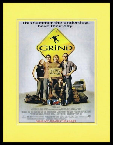 Grind 2003 Framed 11x14 ORIGINAL Advertisement Mike Vogel Jennifer Morrison