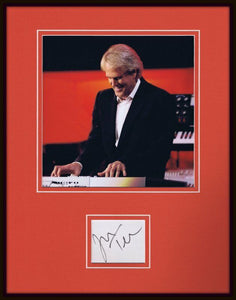 John Tesh Signed Framed 11x14 Photo Display JSA The NBA on NBC