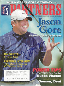 Jason Gore Signed 2006 Golf World Full Magazine