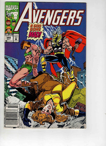 Avengers #349 Vintage 1992 Marvel Comics 1st Taylor Madison