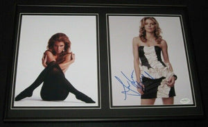 AnnaLynne McCord Stockings Signed Framed 12x18 Photo Set JSA 