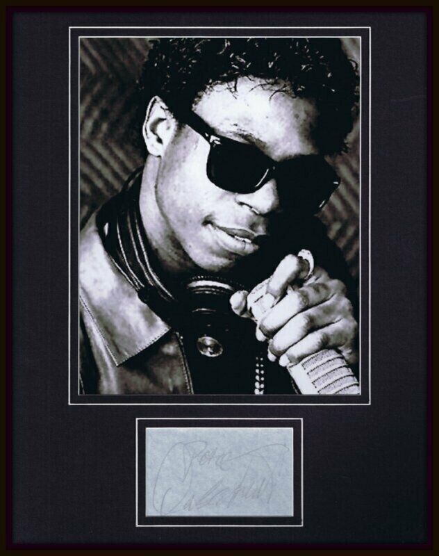 Doug E Fresh Signed Framed 11x14 Photo Display JSA