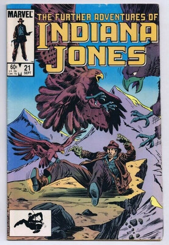 Further Adventures of Indiana Jones #21 ORIGINAL Vintage 1984 Marvel Comics 