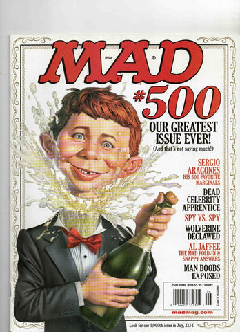 VINTAGE 2009 Mad Magazine #500