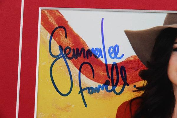 Gemma Lee Farrell Signed Framed 11x14 Photo Display AW 