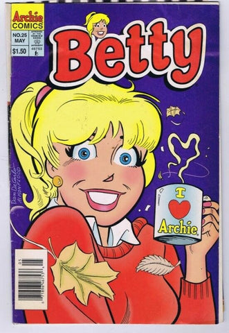 Betty #25 ORIGINAL Vintage 1995 Archie Comics GGA 