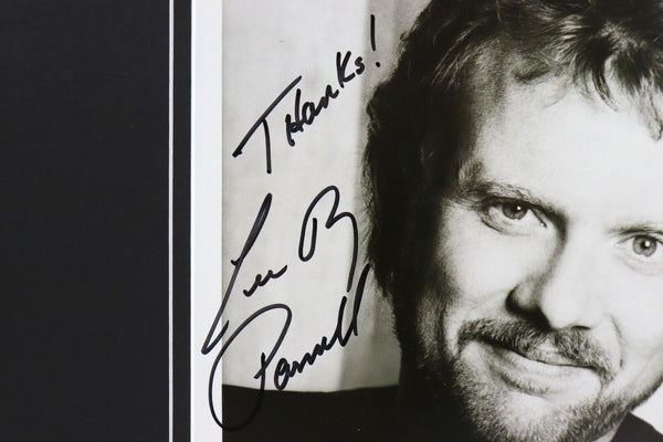 Lee Roy Parnell Signed Framed 16x20 Photo CD Display 