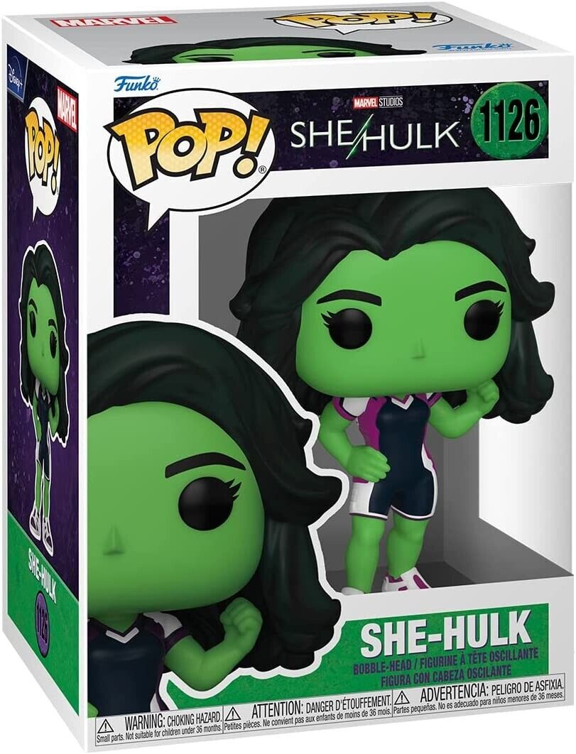 NEW SEALED 2022 Funko Pop Figure She Hulk Tatiana Maslany