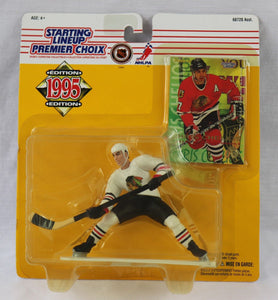 VINTAGE 1995 Starting Lineup SLU Action Figure Chris Chelios Blackhawks