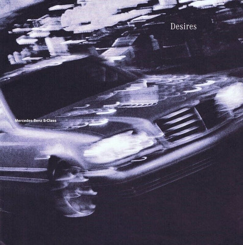 ORIGINAL Vintage 1995 Mercedes Benz S Class Sales Brochure Book