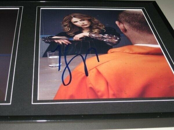 Kyra Sedgwick Signed Framed 12x18 Photo Display JSA The Closer