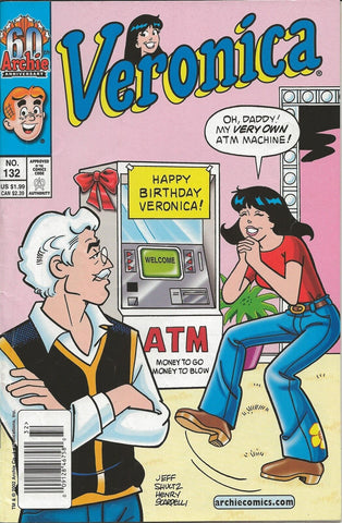 Veronica #132 ORIGINAL Vintage 2002 Archie Comics GGA 