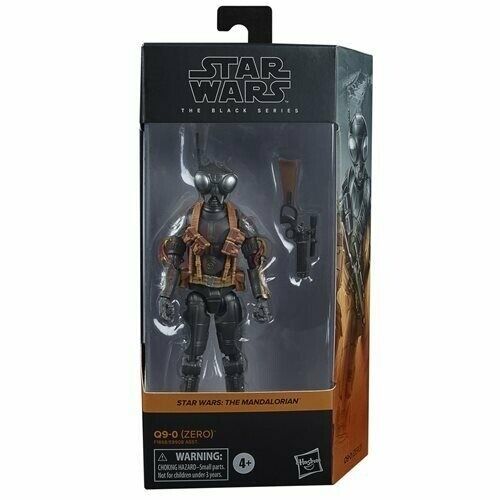 NEW SEALED 2021 Star Wars Black Series Mandalorian Q9-0 Zero 6" Action Figure