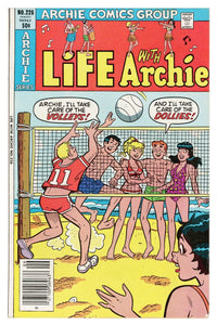 Life with Archie #226 VINTAGE 1981 Archie Comics GGA Swimsuit Cover