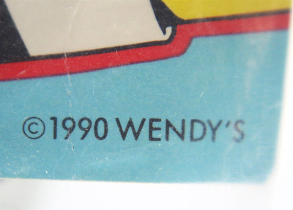 VINTAGE SEALED 1990 Wendy's Restaurant Fast Food Racers Salad