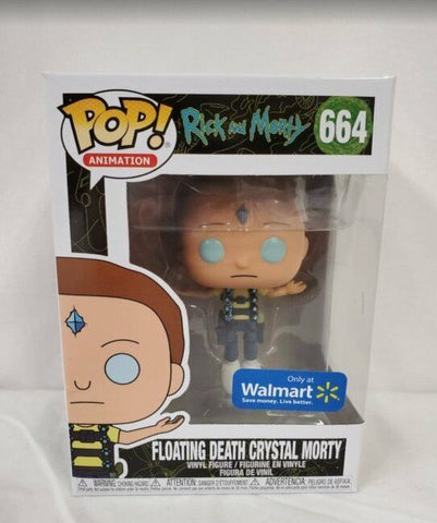 2019 Funko Pop Walmart Exclusive Frozen Death Crystal Morty 664 Rick and Morty