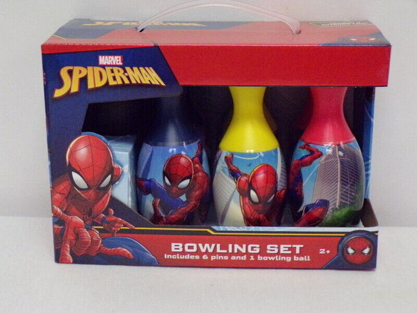 NEW SEALED Marvel Spiderman Kids Bowling Set