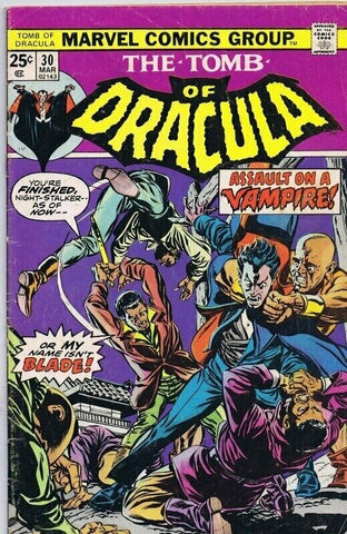 Tomb of Dracula #30 ORIGINAL Vintage 1975 Marvel Comics  