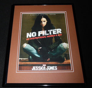 Jessica Jones 2018 Netflix 11x14 Framed ORIGINAL Advertisement Krysten Ritter