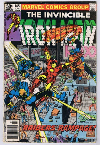 Iron Man #145 ORIGINAL Vintage 1981 Marvel Comics Scott Lang