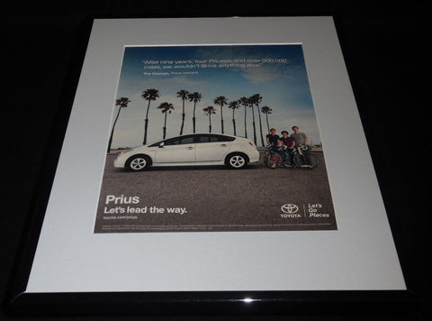 2014 Toyota Prius Framed 11x14 ORIGINAL Vintage Advertisement