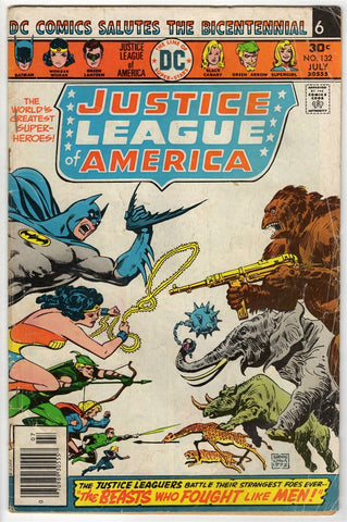 Justice League of America #132 ORIGINAL Vintage 1976 DC Comics 