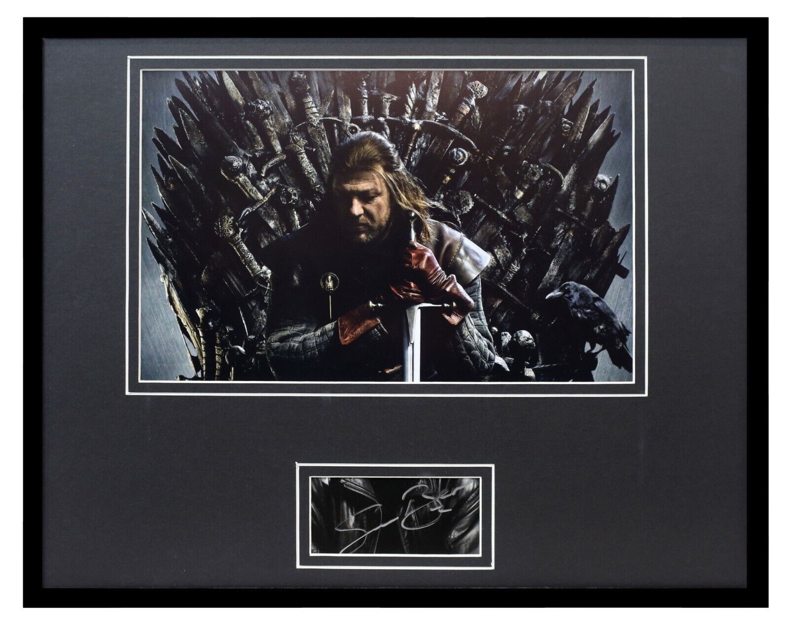 Sean Bean Signed Framed 11x14 Photo Display Game of Thrones Ned Stark